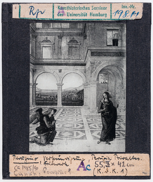 Vorschaubild Pietro Perugino: Verkündigung. Perugia, Privatbesitz 